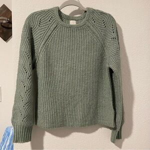 Joie Knitted Sweater Green